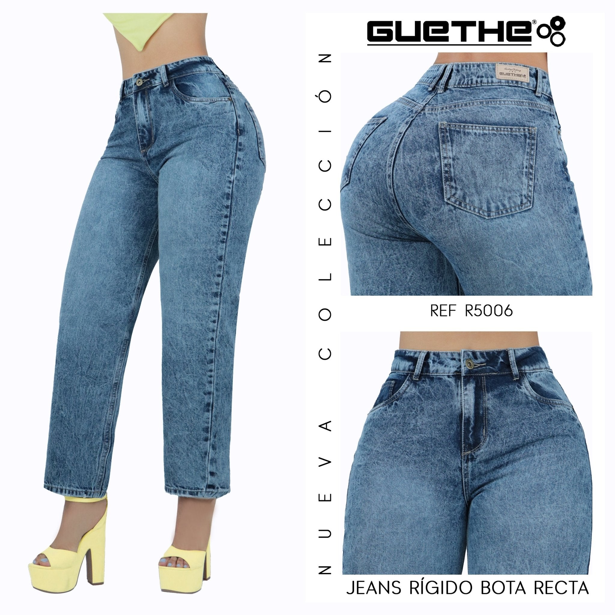 Jeans Mujer Rígido Palazzo R5008 – Guethe08