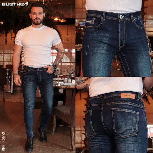 Jeans Skinny Clásico Caballero P2102