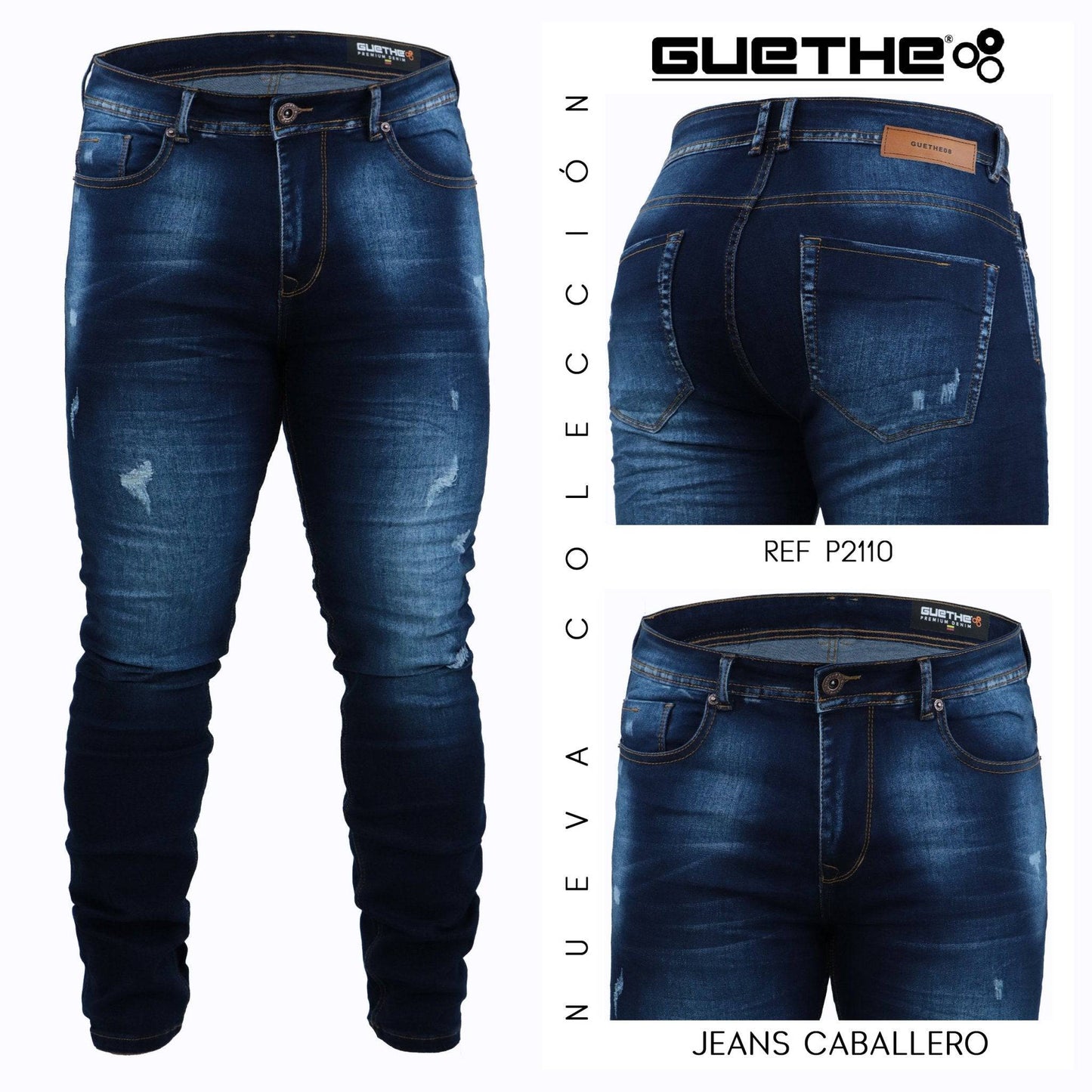 Jeans Skinny Caballero Clásico P2110