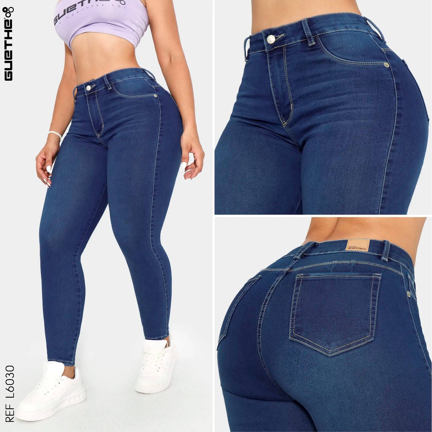 Jeans Push Up Mujer L6030