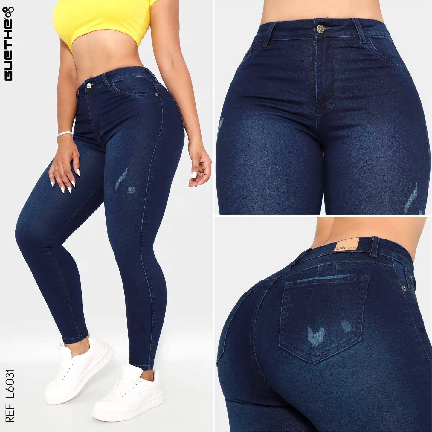 Jeans Push Up Mujer L6031